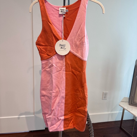 Princess Polly NWT Pink Sienna Mini Dress - Picture 2 of 4